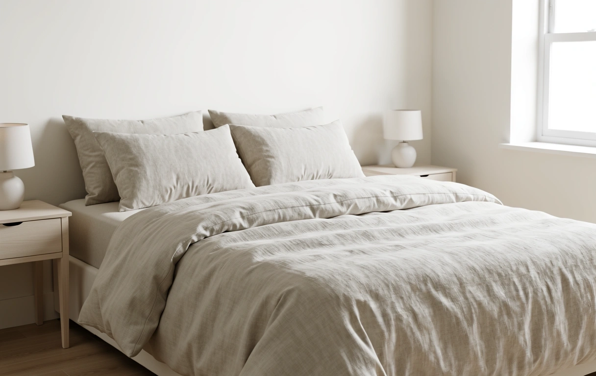 Pokojná atmosféra spálne