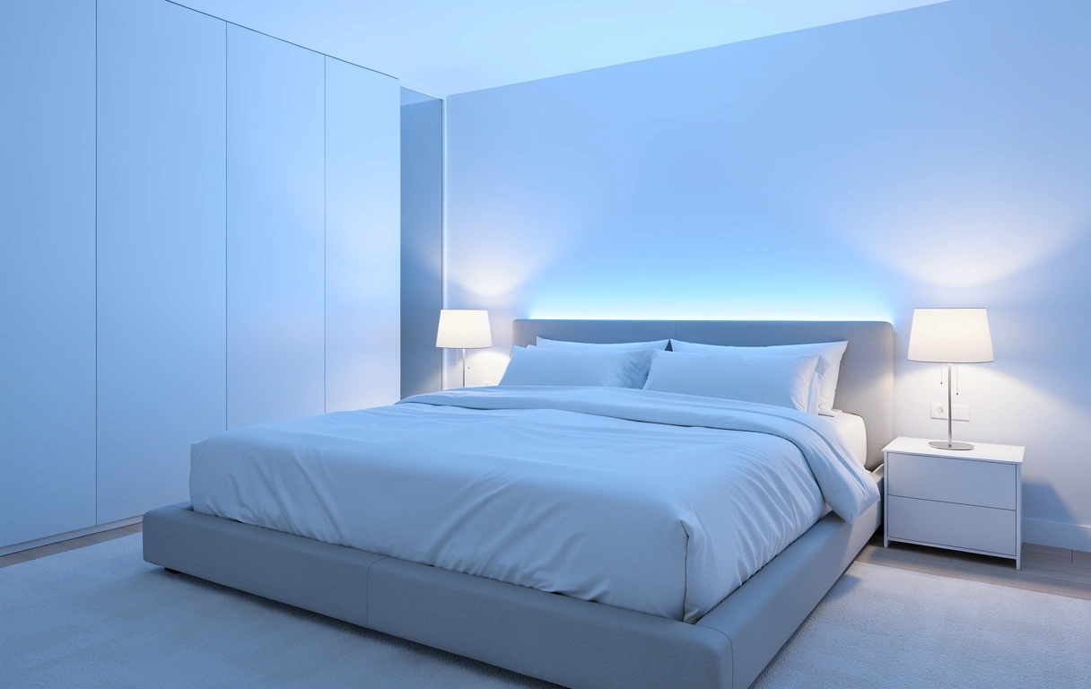 Komfortná spálňa symbolizujúca kvalitný spánok